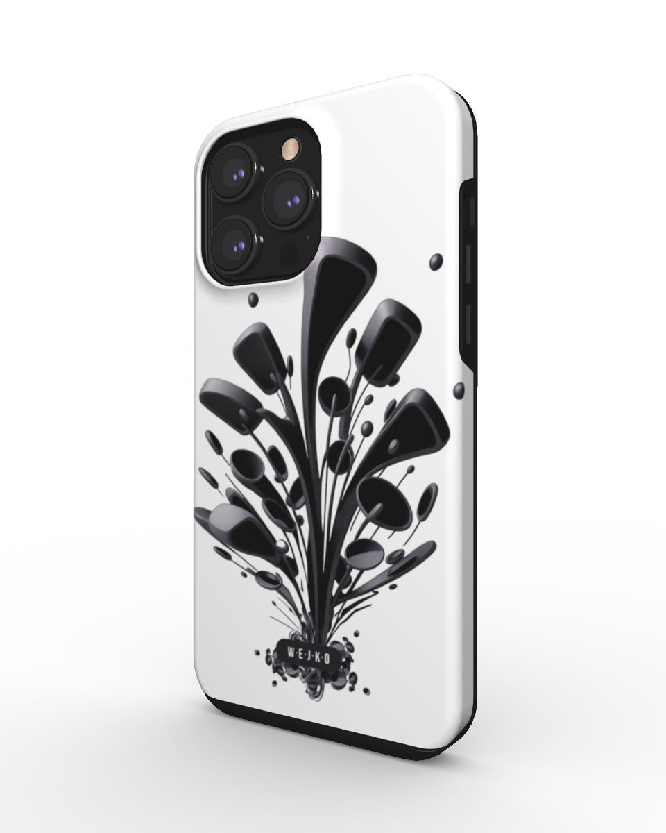 Digital Flower Tough Phone Case